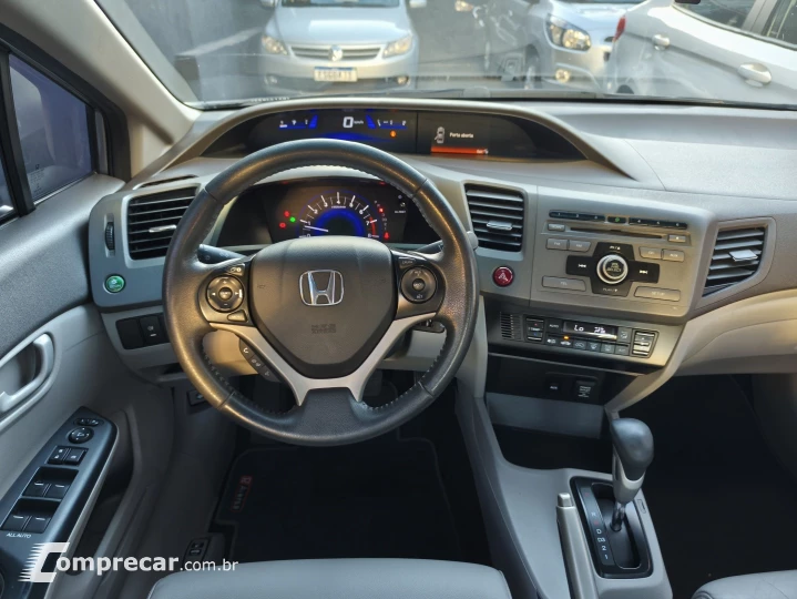 CIVIC 1.8 LXS 16V FLEX 4P AUTOMÁTICO