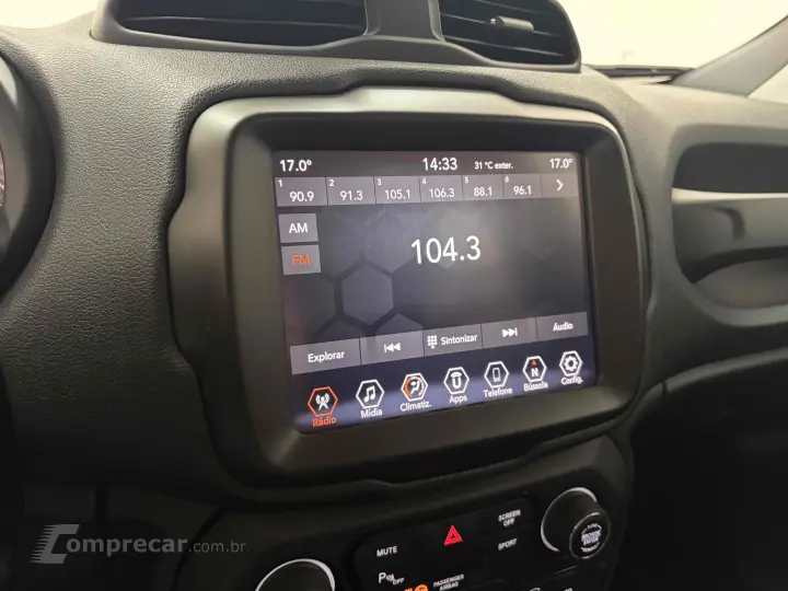 RENEGADE 1.8 16V FLEX LONGITUDE 4P AUTOMÁTICO