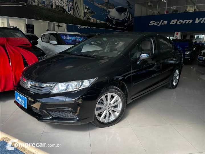 CIVIC 1.8 LXS 16V FLEX 4P AUTOMÁTICO