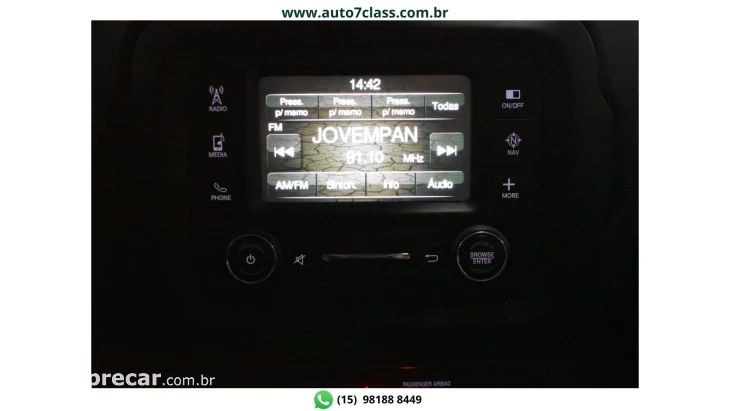 RENEGADE - 1.8 16V LONGITUDE 4P AUTOMÁTICO