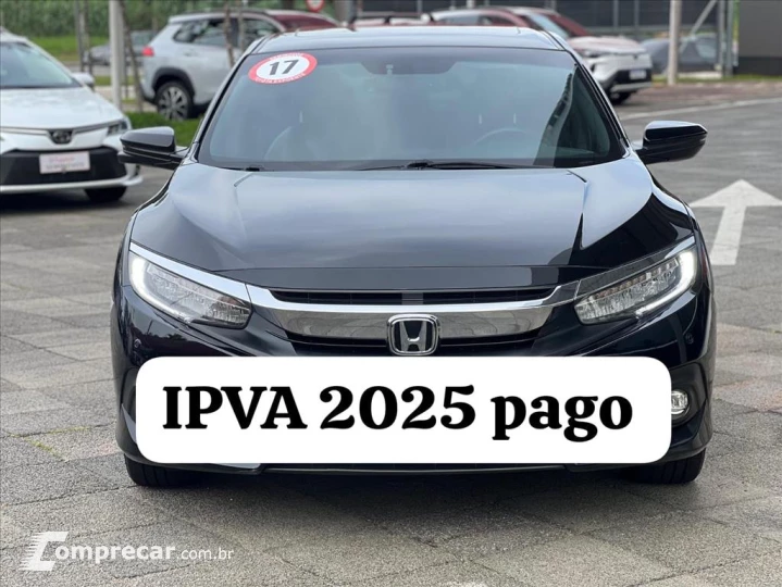 CIVIC 1.5 16V TURBO GASOLINA TOURING 4P CVT