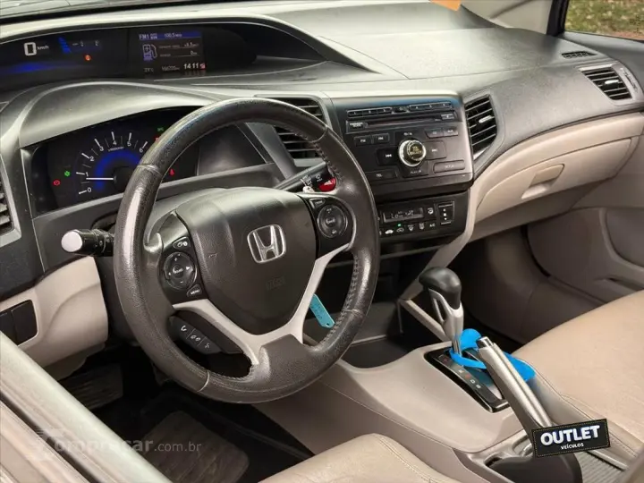 CIVIC 2.0 LXR 16V FLEX 4P AUTOMÁTICO