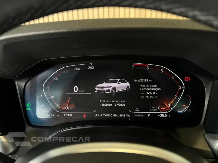 320i 2.0 16V TURBO GASOLINA M SPORT AUTOMÁTICO