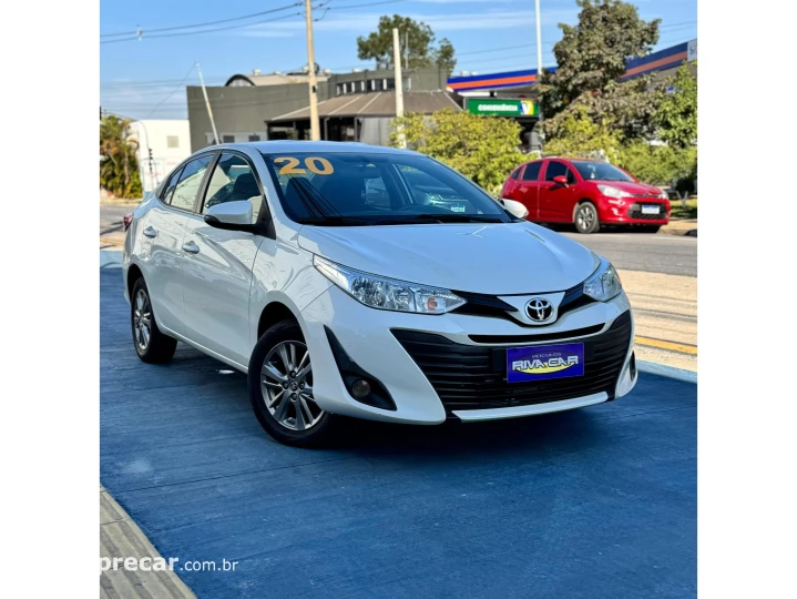 YARIS 1.5 16V FLEX SEDAN XL PLUS CONNECT MULTIDRIVE