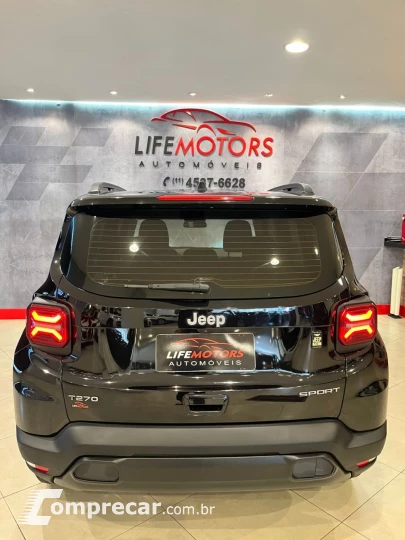 Renegade 1.3 16V 4P FLEX T270 SPORT TURBO AUTOMÁTICO