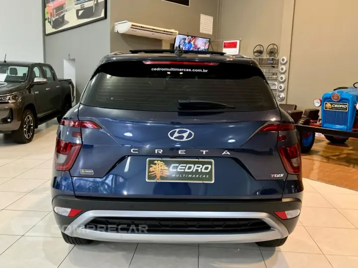Creta 1.0 12V 4P FLEX TGDI TURBO PLATINUM AUTOMÁTICO