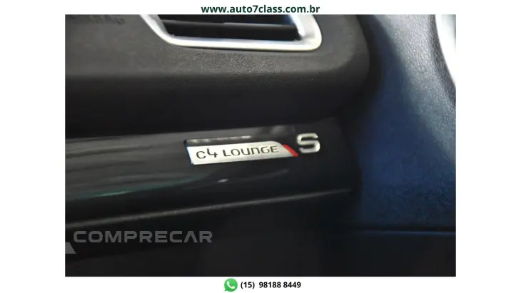 C4 LOUNGE - 1.6 EXCLUSIVE 16V TURBO 4P AUTOMÁTICO