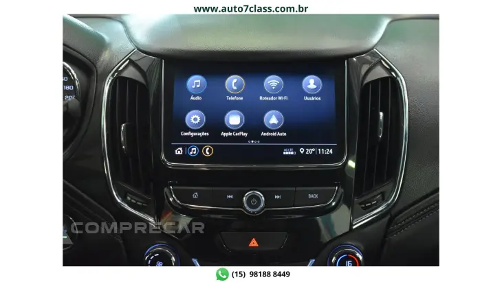 CRUZE SEDAN - 1.4 TURBO LTZ 16V 4P AUTOMÁTICO