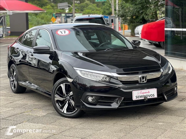 CIVIC 1.5 16V TURBO GASOLINA TOURING 4P CVT