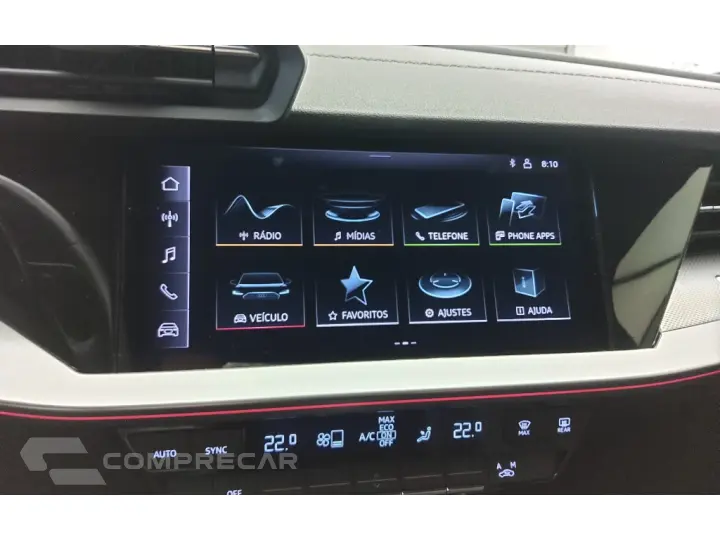 A3 2.0 40 TFSI GASOLINA SPORTBACK PERFORMANCE BLACK S-TRONIC