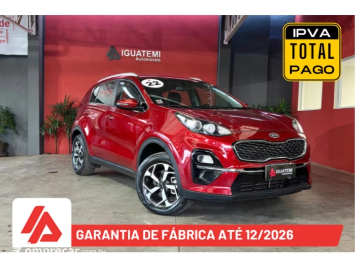 SPORTAGE 2.0 EX 4X2 16V FLEX 4P AUTOMÁTICO