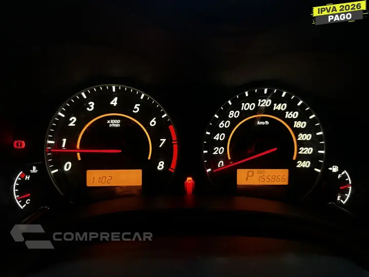 COROLLA 1.8 GLI 16V FLEX 4P AUTOMÁTICO