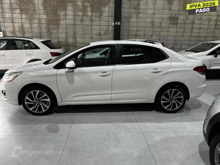 C4 LOUNGE 1.6 TENDANCE 16V TURBO GASOLINA 4P AUTOMÁTICO