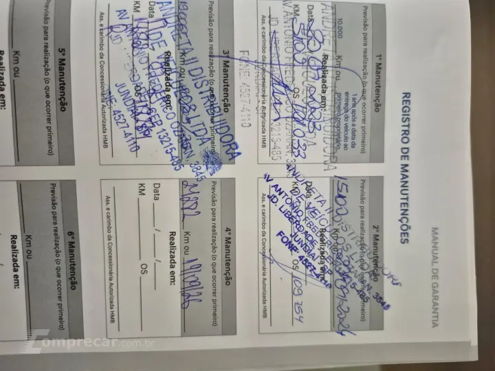 Creta Platinum 1.0 TB 12V Flex Aut.