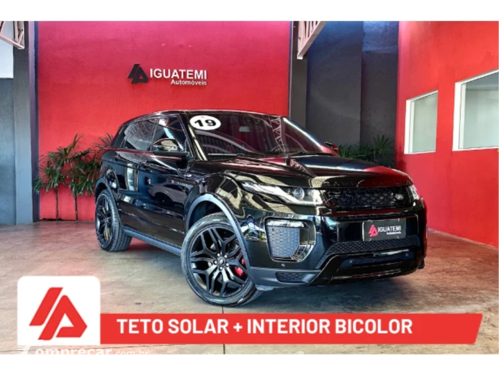 RANGE ROVER EVOQUE 2.0 HSE DYNAMIC 4WD 16V FLEX 4P AUTOMÁTIC