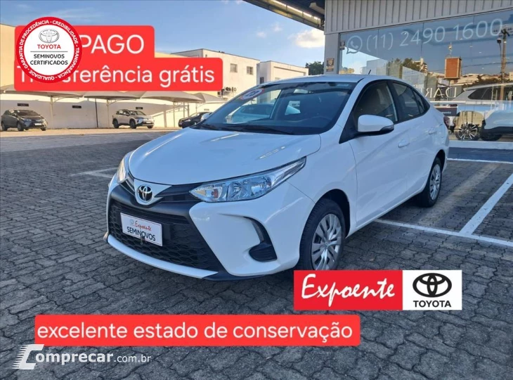 YARIS 1.5 16V FLEX SEDAN XL LIVE MULTIDRIVE