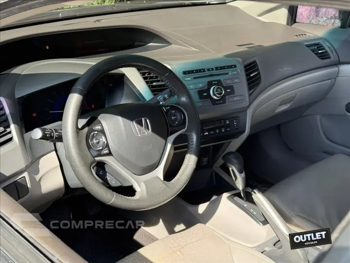 CIVIC 2.0 LXR 16V FLEX 4P AUTOMÁTICO