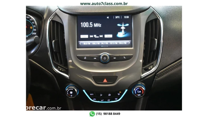 CRUZE SEDAN - 1.4 TURBO LT 16V 4P AUTOMÁTICO