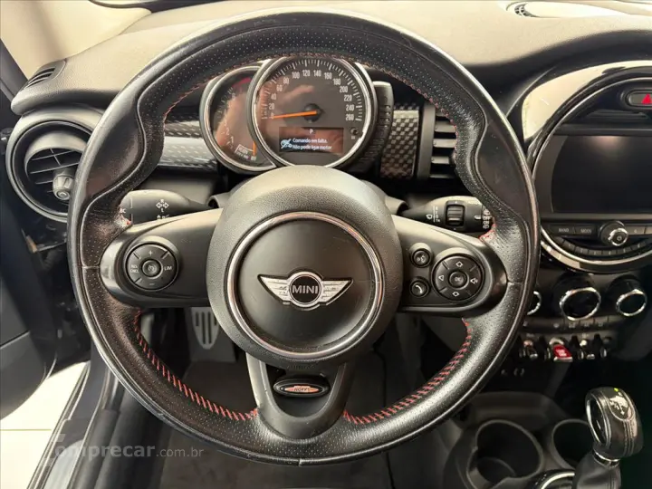 COOPER 2.0 S EXCLUSIVE 16V TURBO GASOLINA 2P AUTO