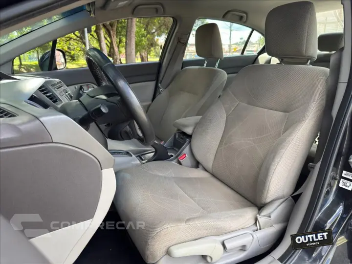 CIVIC 1.8 LXS 16V FLEX 4P AUTOMÁTICO