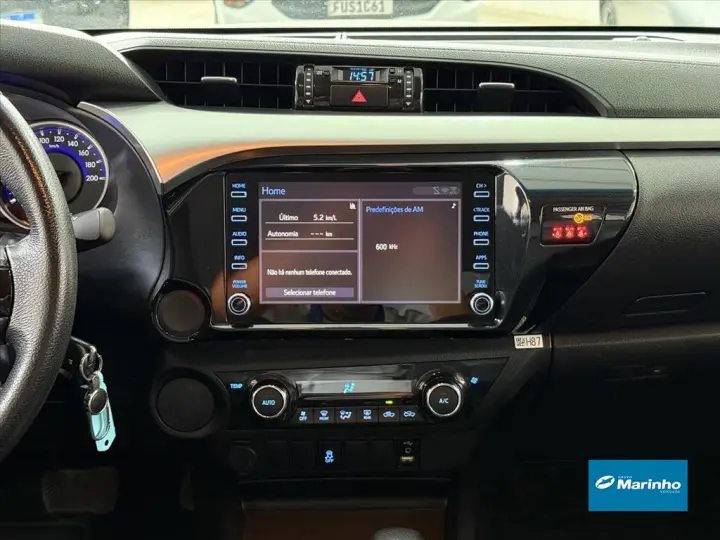 HILUX 2.7 SRV 4X2 CD 16V FLEX 4P AUTOMÁTICO