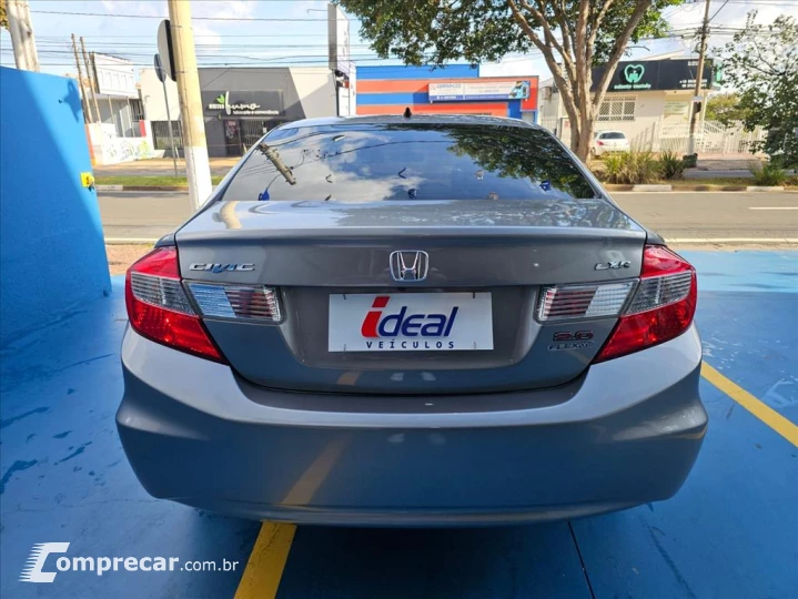 CIVIC 2.0 LXR 16V FLEX 4P AUTOMÁTICO