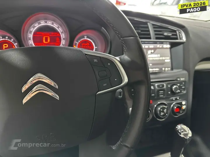 C4 LOUNGE 1.6 TENDANCE 16V TURBO GASOLINA 4P AUTOMÁTICO