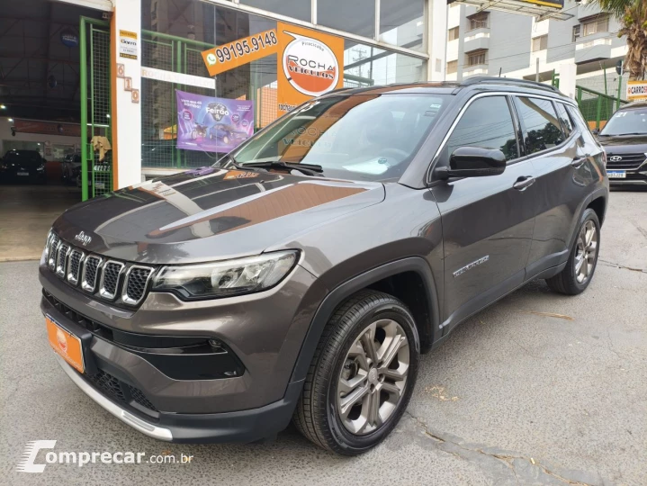 Compass 1.3 16V 4P FLEX LONGITUDE T270 TURBO AUTOMÁTICO
