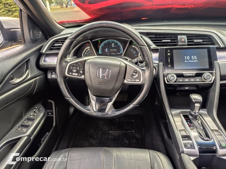 CIVIC 1.5 16V TURBO GASOLINA TOURING 4P CVT