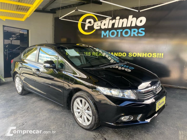 Civic 1.8 16V 4P FLEX LXS AUTOMÁTICO