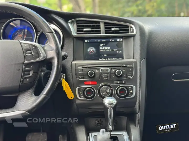 DS4 1.6 THP CHIC 165 16V TURBO GASOLINA 4P AUTOMÁ