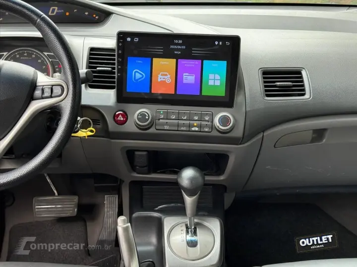 CIVIC 1.8 LXL 16V FLEX 4P AUTOMÁTICO