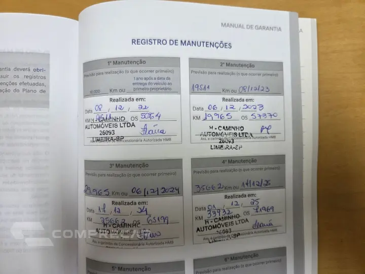 Creta 1.0 12V 4P FLEX TGDI TURBO LIMITED AUTOMÁTICO