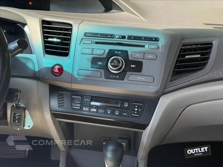 CIVIC 2.0 LXR 16V FLEX 4P AUTOMÁTICO