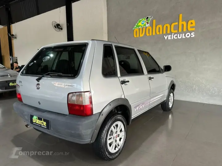 UNO 1.0 MPI MILLE WAY ECONOMY 8V FLEX 4P MANUAL