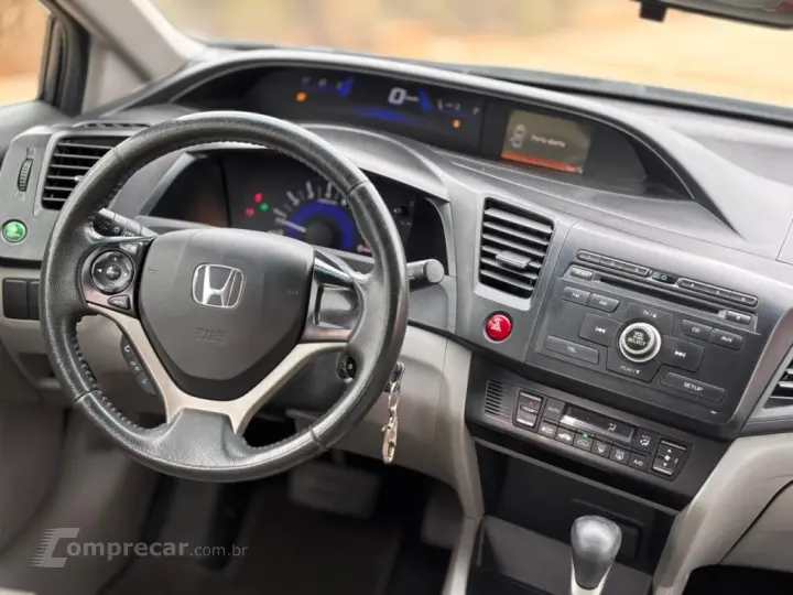 CIVIC 1.8 LXS 16V FLEX 4P AUTOMÁTICO