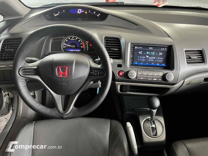 CIVIC 1.8 LXS 16V FLEX 4P AUTOMÁTICO