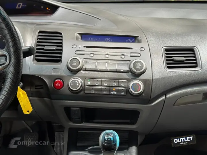 CIVIC 1.8 LXL 16V FLEX 4P MANUAL