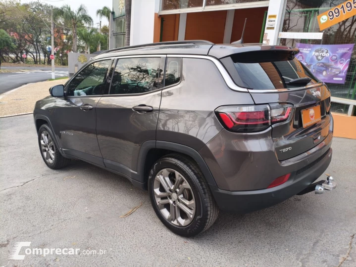 Compass 1.3 16V 4P FLEX LONGITUDE T270 TURBO AUTOMÁTICO