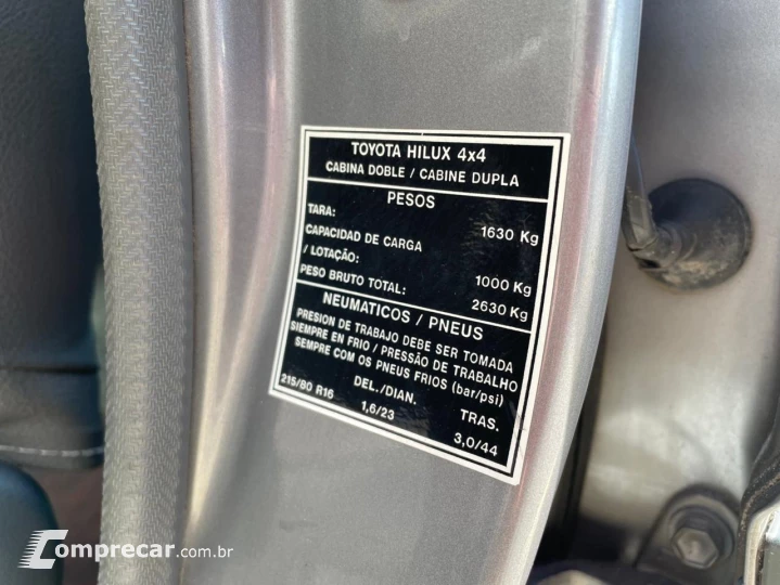 HILUX 2.8 SR5 4X4 CD 8V