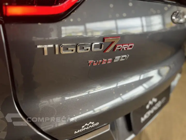Tiggo 7 Pro 1.6 16V 4P TGDI DCT TURBO AUTOMÁTICO