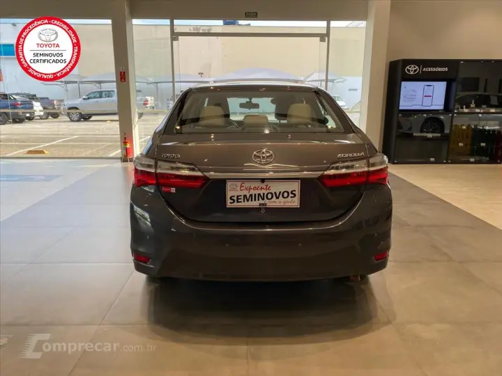 COROLLA 1.8 GLI 16V FLEX 4P AUTOMÁTICO