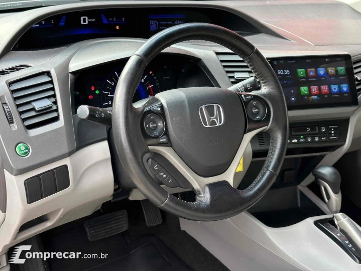 CIVIC 1.8 LXS 16V FLEX 4P AUTOMÁTICO