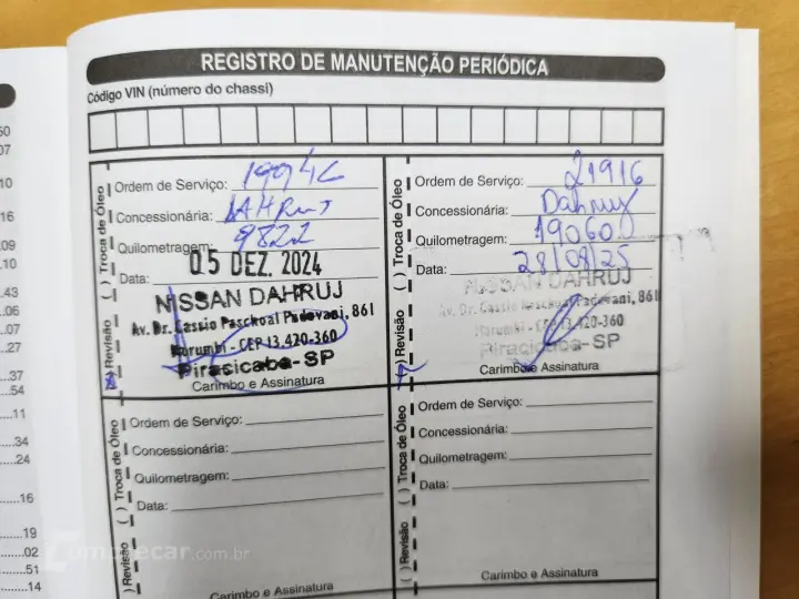 Versa Sedan 1.6 16V 4P FLEX EXCLUSIVE XTRONIC AUTOMÁTICO CVT