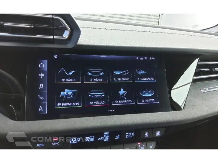 A3 2.0 TFSI GASOLINA SEDAN PERFORMANCE BLACK S-TRONIC