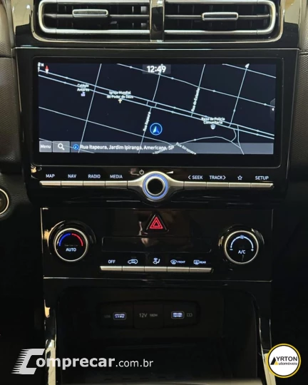 Creta 1.0 12V 4P FLEX TGDI TURBO PLATINUM AUTOMÁTICO