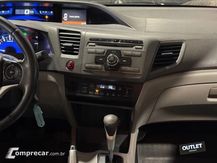 CIVIC 2.0 LXR 16V FLEX 4P AUTOMÁTICO