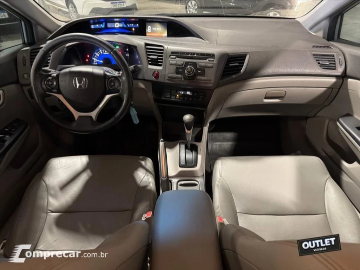 CIVIC 2.0 LXR 16V FLEX 4P AUTOMÁTICO