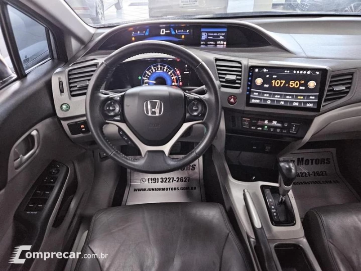CIVIC LXS 1.8 16V FLEX AUTOMATICO