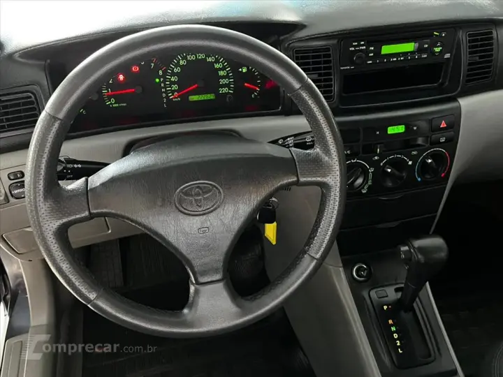 COROLLA 1.6 XLI 16V GASOLINA 4P AUTOMÁTICO
